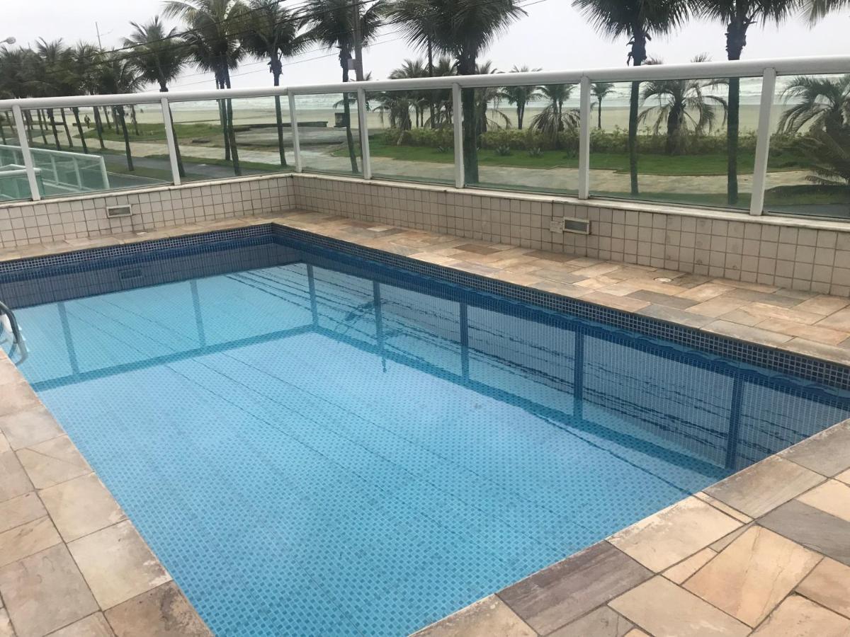 Apartamento Praia Grande Pe Na Areia Solemar 外观 照片