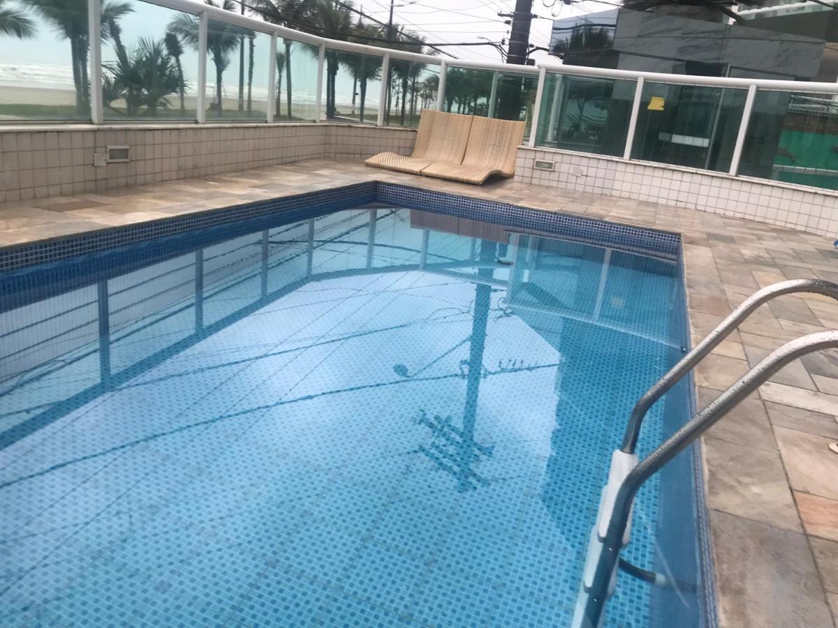 Apartamento Praia Grande Pe Na Areia Solemar 外观 照片
